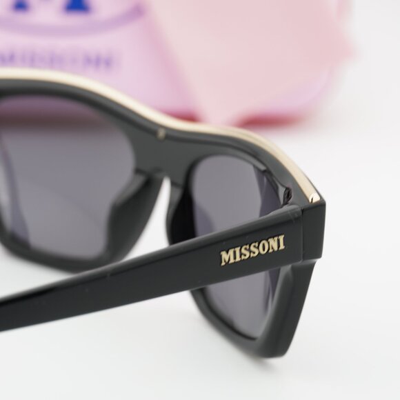 Missoni MIS 0067/S 0807 IR Cat Eye Sunglasses - Black/Grey main image 4